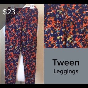 LuLaRoe Tween leggings